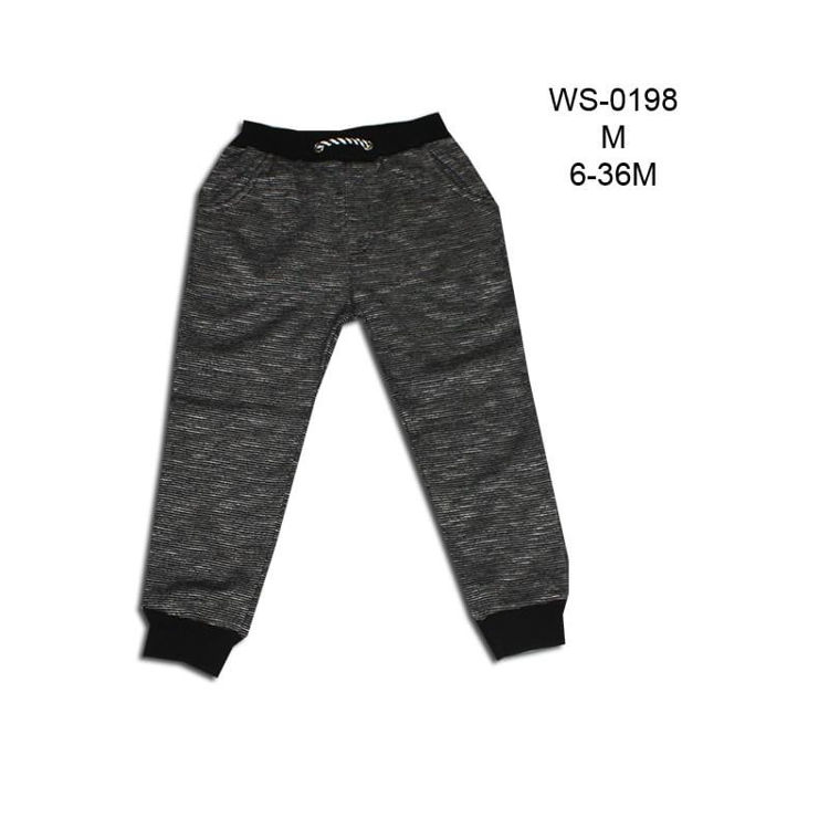 Picture of WS0198- BOYS THICK THERMAL JOGGING PANTS